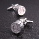 AS High quality playing card Cufflinks new fashion stock hammer dice pistol Cufflinks men's shirt badge pin birthday party gift