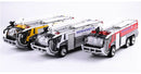 1: 32 Alloy Car Airport Fire Truck Model Engineering Car Sound And Light Toy Boy Birthday New Year Christmas Gift Yellow