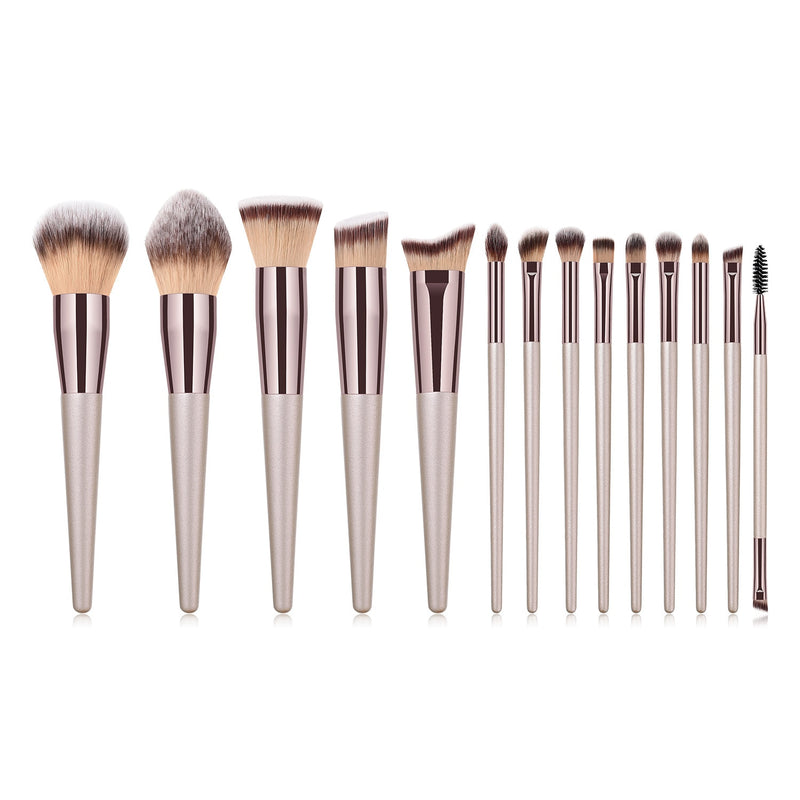 FLD 5/10pcs Super Soft Desiger Makeup Brushes Foundation Powder Blush Eyeshadow Blending Cosmetic Set Tools Brochas Maquillaje