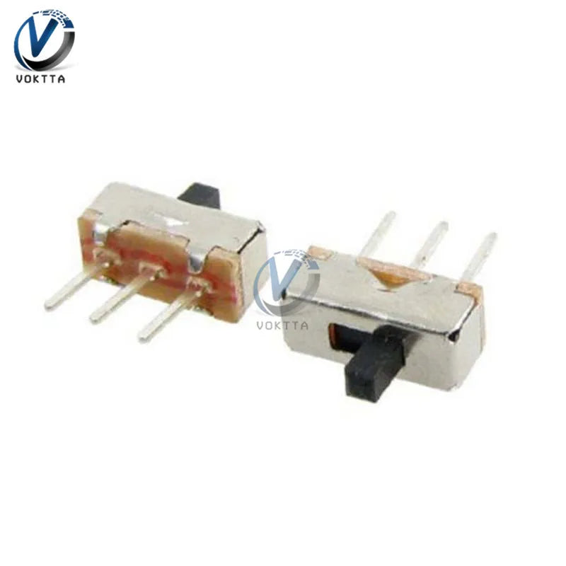 50Pcs Mini SS12D00G3 Switch Interruptor On-off 2 Position 3 Pin Toggle Switch Button Universal Slide for SMD PCB DPDT