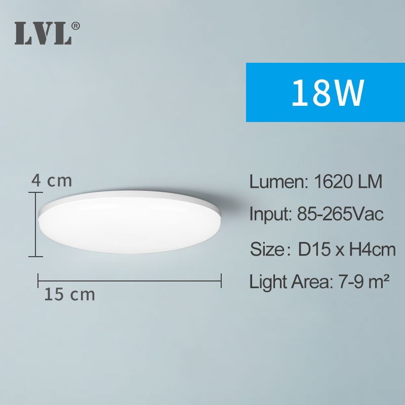 LED Ceiling Light 9W 13W 18W 24W 36W Modern Surface Mounting Ceiling Lamp AC85-265V For Kitchen Bedroom Bathroom Lamps