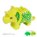 Big Size Building Blocks Accessories Shark Penguin Whale Dinosaur Compatible bricks Animals Interactive Educational Toys for Kid