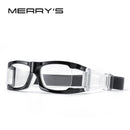 MERRYS DESIGN Men Sport Glasses Frame For Basketball Football Outdoor Sports Prescription Glasses Anti-fog Anti-impact S3035