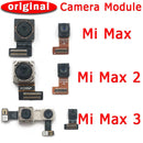 Original Front and Rear Back Camera For Xiaomi Mi Max 2 3 Max2 Max3 Main Facing Camera Module Flex Cable Replacement Spare Parts