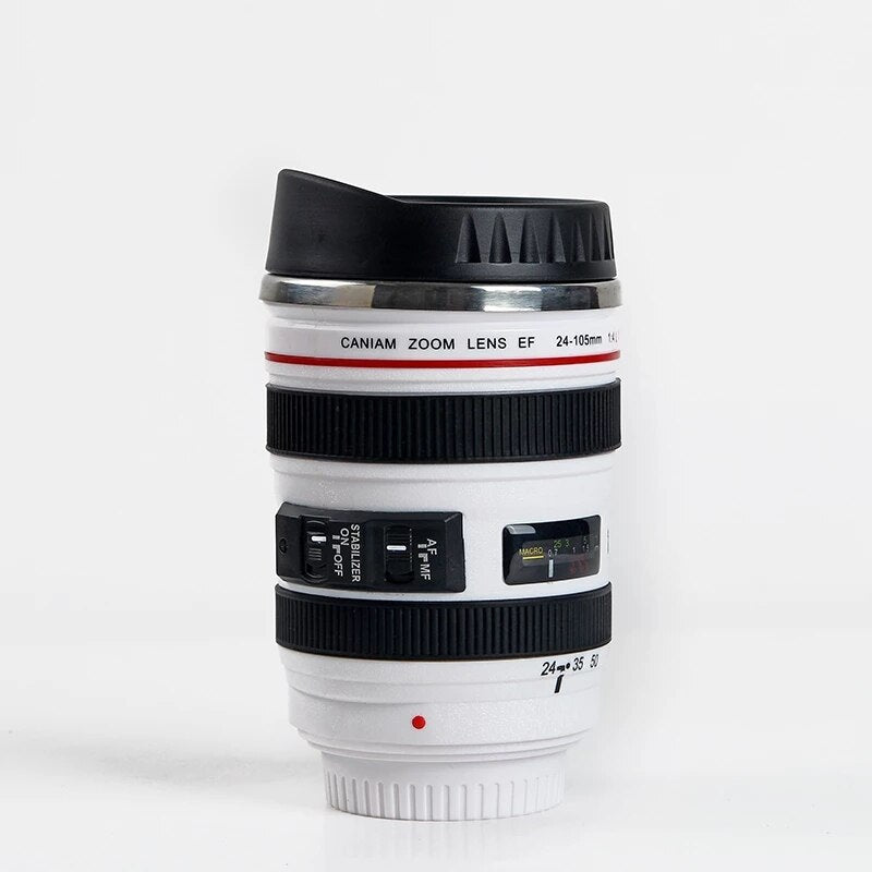 stainless steel SLR Camera EF24-105mm Coffee Lens Mug  1:1 scale caniam coffee mug creative gift