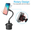 Adjustable Gooseneck Cup phone Holder Magnetic Car Cup Holder Phone Mount Long Arm Phone Cup Holder For Xiaomi Redmi Note 7 GPS