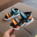 Erkek sandalet yumuşak alt çocuk plaj ayakkabısı çocuk sandaletleri bebek rahat sandalet kızlar plaj ayakkabısı çocuklar rahat sandalet