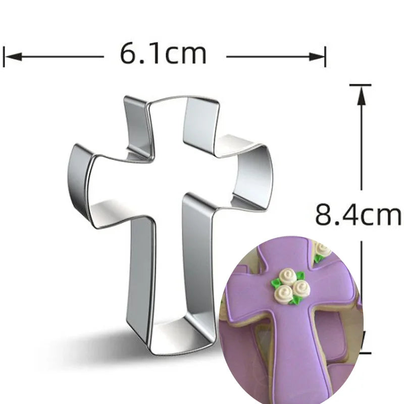 Easter chicken sheep rabbit egg butterfly metal cookie cutters party Biscuit mold fondant cake Pastry decor cupcake topper