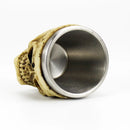 3D Skull Cup Mugs Style Contain Skull Viking Pirate Gothic White Spirit Whiskey Juice Mugs BEST Birthday Halloween Gift