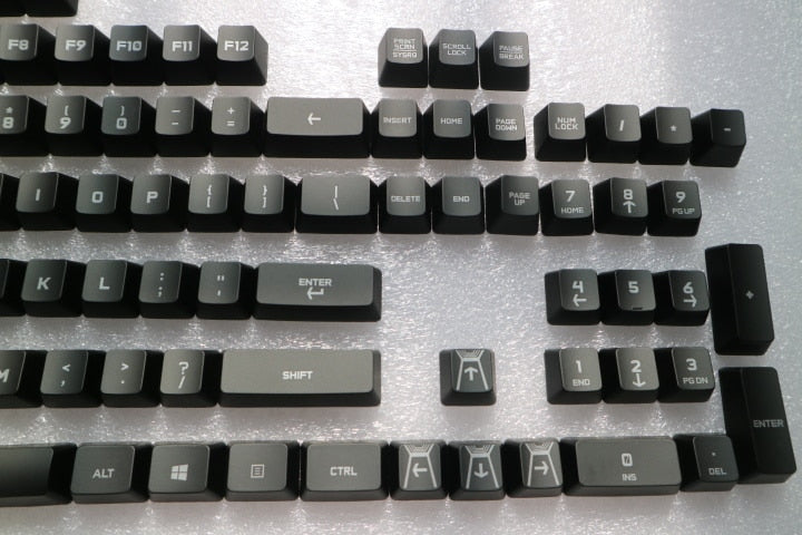 Original key caps for logitech mechanical keyboard G910 CTRL ALT WIN SPACE SHIFT key cap with free key cap puller