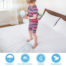 Zipper Waterproof Bed Cover Bed Bug Proof Mattress Protector Fully Foam Cover Queen