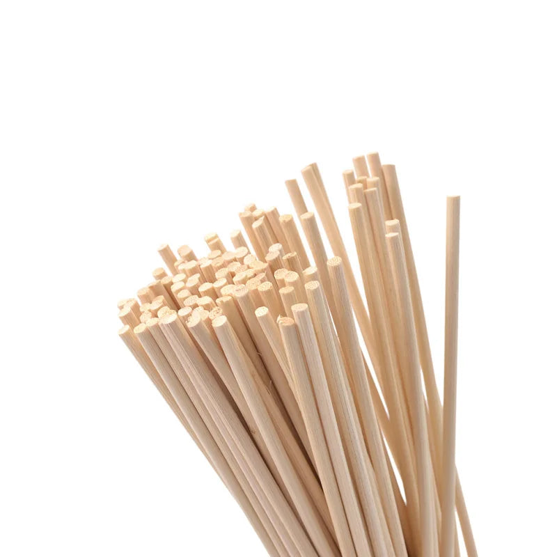 100PCS 3mm Rattan Reed Diffuser Replacement Stick DIY Handmade Refill Rattan Sticks Aromatic Sticks Home Decoration