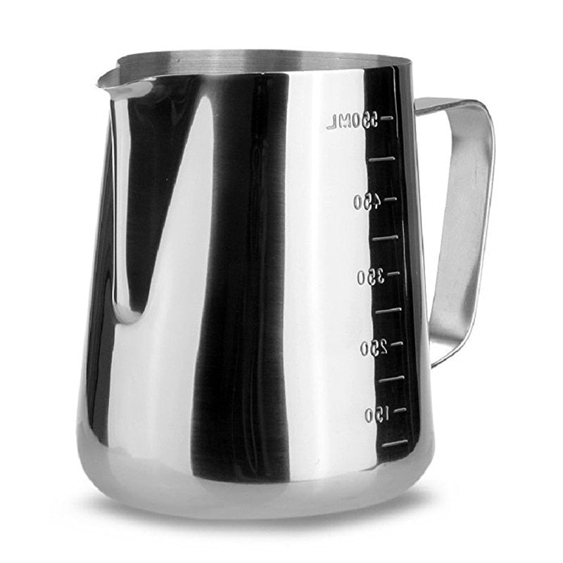 Stainless Steel Milk frothing Jug Espresso Coffee Pitcher Barista Craft Coffee Latte Milk Frothing Jug Pitcher 350 600 1000ml