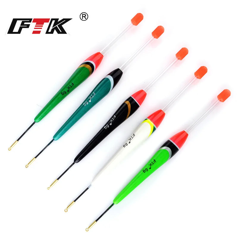 5pcs Barguzinsky Fir Float 3g-7g Fishing Float Length 18cm-20.5cm Vertical Buoy Float Fishing Tackle For Carp Fishing