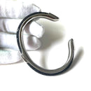 BC Charm Bracelet Femme Stainless Steel C Shape With Stingray Skin DIY Plating Four Color Bangles