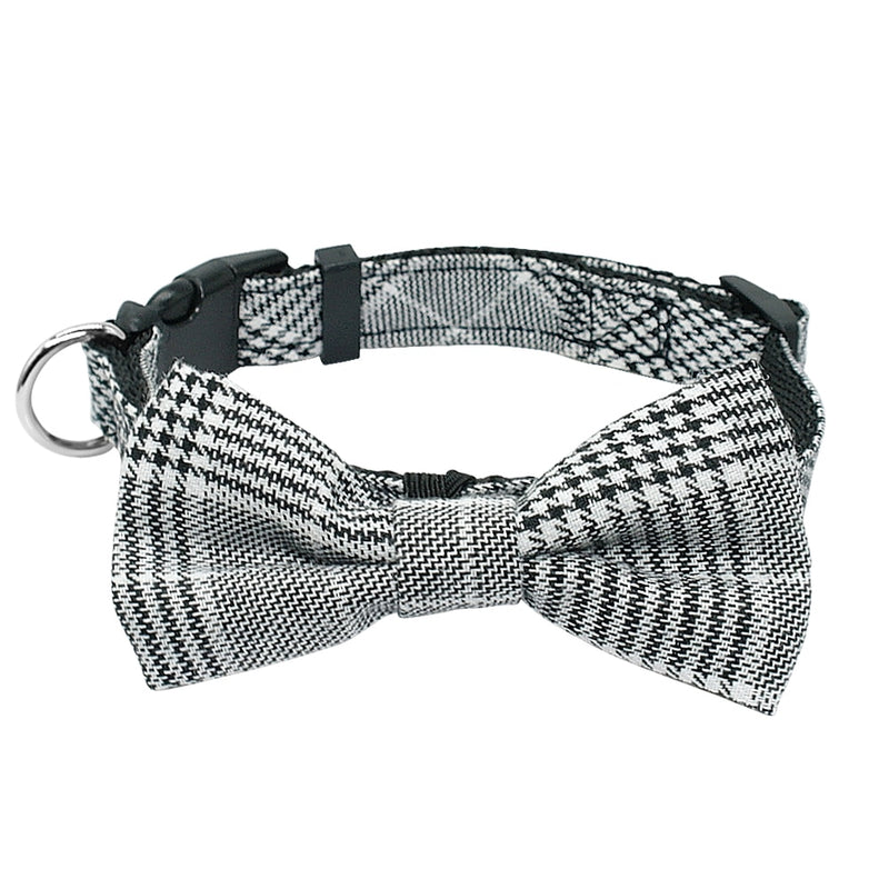 Fashion Bowtie Puppy Dog Collar Gentleman Bowknot Kitten Cat Collars Adjustable For Small Medium Cats Dogs Chiahuahua