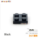 30pcs/lot DIY Blocks Building Bricks Thin 2X2 Educational Assemblage Construction Toys for Children Size Compatible With 3022