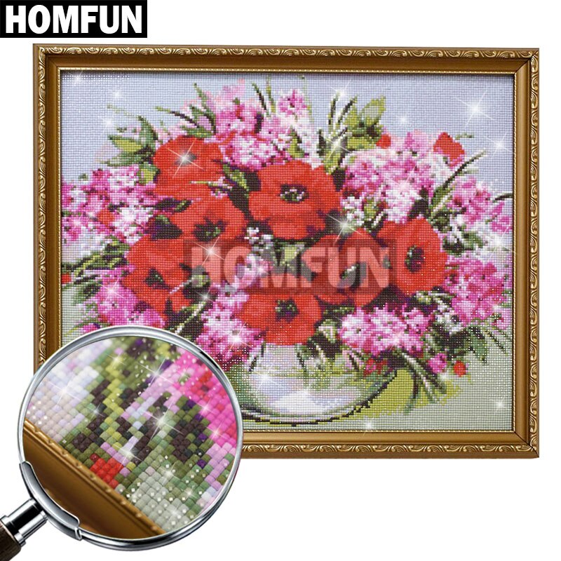 HOMFUN Full Square/Round Drill 5D DIY Diamond Painting &quot;Child cartoon bear&quot; Embroidery Cross Stitch 5D Home Decor Gift A17946