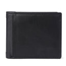 GENODERN Cow Leather Men Wallets with Coin Pocket Vintage Male Purse RFID Blocking Genuine Leather Men Wallet with Card Holders