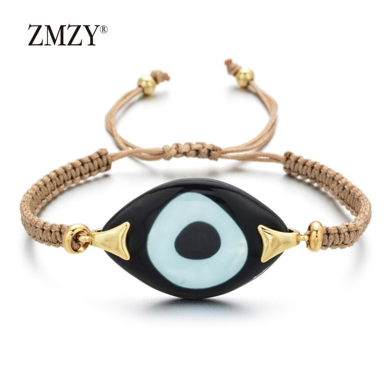 ZMZY Turkish Evil Eye Female Bracelet Women Bracelets Jewelry Charm Friendship Bracelets Boho Style Women Accessories