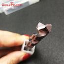 Drillforce 1PC Dia. 1.0-9.0mm HRC65 Solid Carbide Drill Bits Twist Drill Bit For Hardened Alloy Tool Stainless Steel