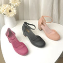 Melissa Summer Women Shoes Gladiator Buckle Strap Women's Sandals Fashion Ladies Sandals For Woman Ankle Strap Footwear