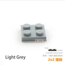 30pcs/lot DIY Blocks Building Bricks Thin 2X2 Educational Assemblage Construction Toys for Children Size Compatible With 3022