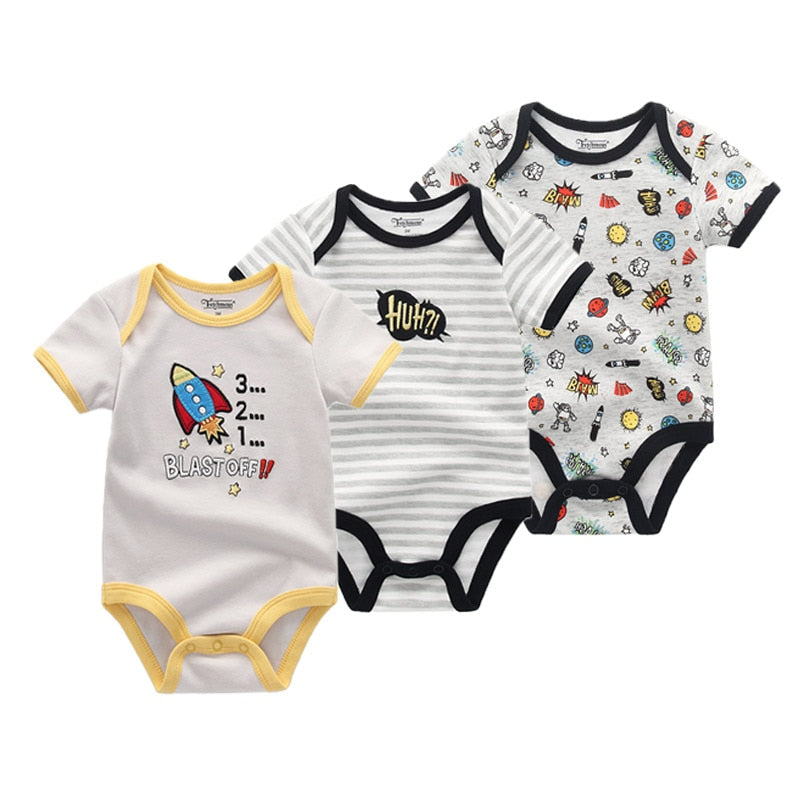 Super Cotton Baby Bodysuit Fashion  Newborn Body Baby Suits Short Sleeve Overalls Infant Boy Girl Jumpsuit kids clothes