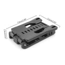 OOTDTY Tek Lok Outdoor Camp Travel Belt Loops Belt Clip For Knife Kydex Sheath/Holster Knife accessories dorp shipping