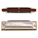 SUZUKI Folkmaster 1072 Harmonica Standard Beginner Diatonic Blues Gaita 10 Holes A B C D E F G Ab Bb Db Eb F