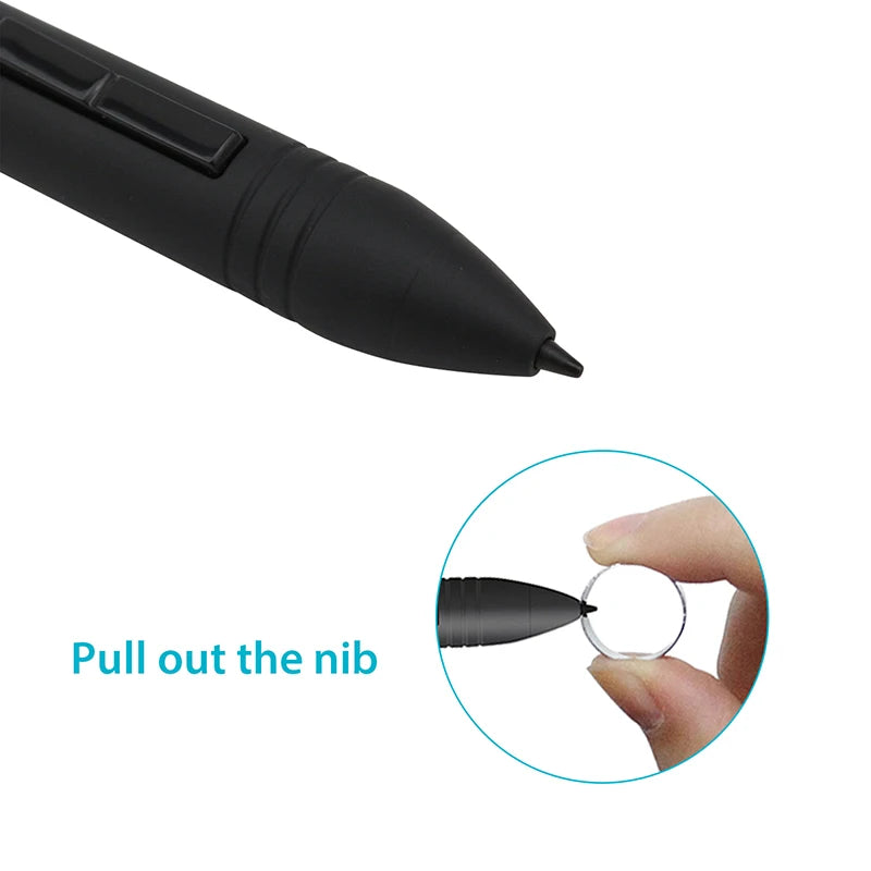 HUION PEN80 Graphic Tablets Pen Digital Pen Rechargeable Pen Black--P80