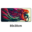 Sovawin 80x30cm XL Lockedge Large Gaming Mouse Pad Computer Gamer CS GO Keyboard Mouse Mat Hyper Beast Desk Mousepad for PC