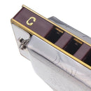 SUZUKI Folkmaster 1072 Harmonica Standard Beginner Diatonic Blues Gaita 10 Holes A B C D E F G Ab Bb Db Eb F
