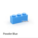 60pcs DIY Building Blocks Thick Figures Bricks 1x3 Dots Educational Creative Size Compatible With 3622 Plastic Toys for Children