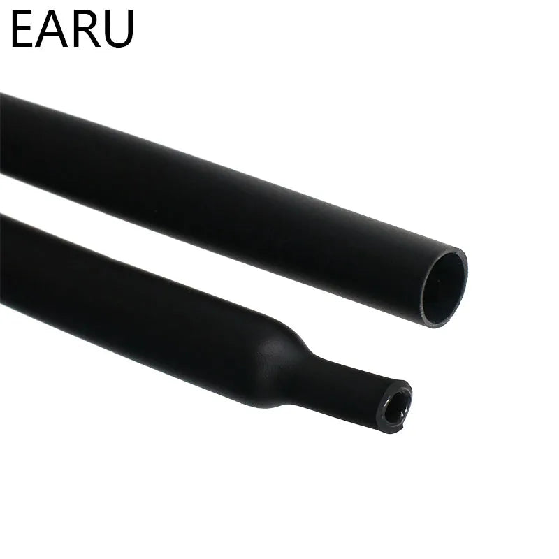 1M/lots 3:1 Heat Shrink Tube with Glue Dual Wall Tubing Diameter 1.6/2.4/3.2/4.8/6.4/7.9/9.5/12.7mm Adhesive Lined Sleeve Wrap