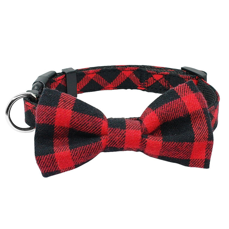 Fashion Bowtie Puppy Dog Collar Gentleman Bowknot Kitten Cat Collars Adjustable For Small Medium Cats Dogs Chiahuahua