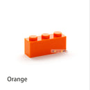 60pcs DIY Building Blocks Thick Figures Bricks 1x3 Dots Educational Creative Size Compatible With 3622 Plastic Toys for Children