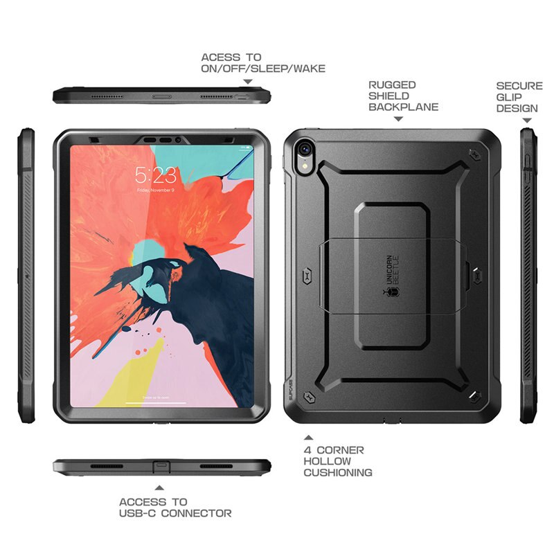 For iPad Pro 12.9 Case (2018) SUPCASE UB PRO Full-body Rugged Cover WITH / WITHOUT Built-in Screen Protector