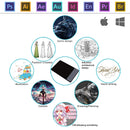 HUION 420 Graphics Tablet OSU Gaming Digital Pen Tablet For Drawing 4x2.23 Inch Signature Pad Beginners Children Gift