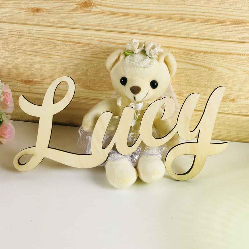 Personalized Kids Wooden Name Signs,Custom Children Name Wall Decor Color Wooden Letters, Wall Wooden Names /Letter