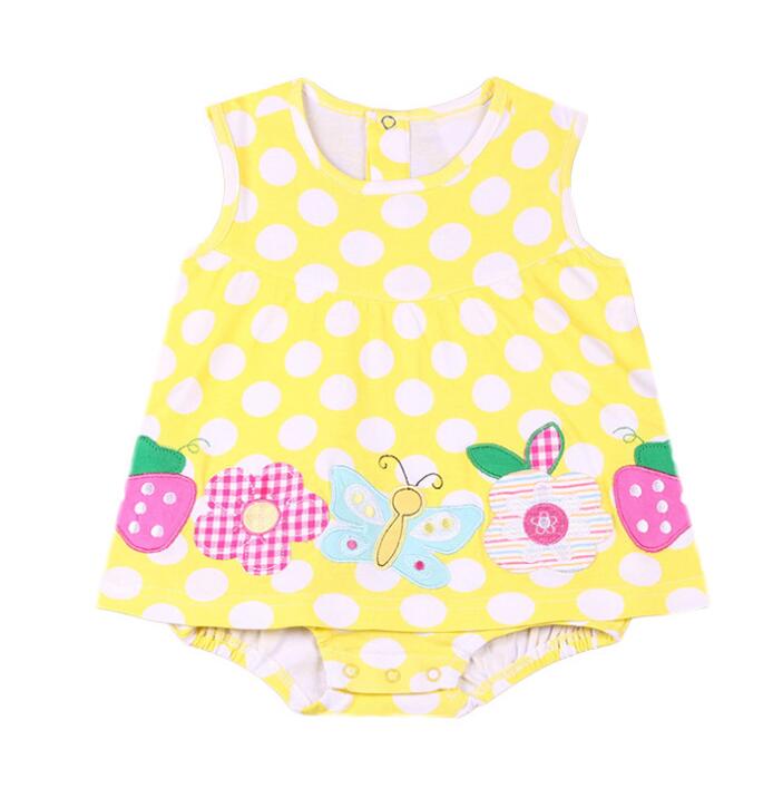 2023 Baby Rompers Summer Baby Girls Clothing Sets Cute Newborn Baby Clothes Toddler Baby Girl Clothes Roupa Infant Jumpsuits