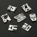 1-52pcs Domestic Sewing Machine Accessories Braiding Stitch Darning Presser Foot Feet Kit Sewing Box For Brother Singer Janom