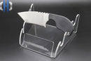 Acrylic Knife Holder Fully Transparent Dagger Tool Holder Plexiglass Kitchen Display Holder Custom