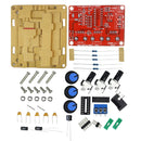 Function Signal Generator DIY Kit Sine/Triangle/Square Output 1Hz-1MHz Signal Generator Adjustable Frequency Amplitude XR2206