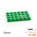 5pcs/lot DIY Blocks Building Bricks Thin 4X6 Educational Assemblage Construction Toys for Children Size Compatible With Brand