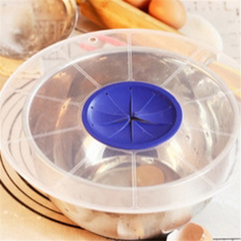 Plastic Egg Bowl Whisks Screen Cover Beat Egg Cylinder Baking Splash Guard bowl lids Kitchen waterproof bowl lids 30cm