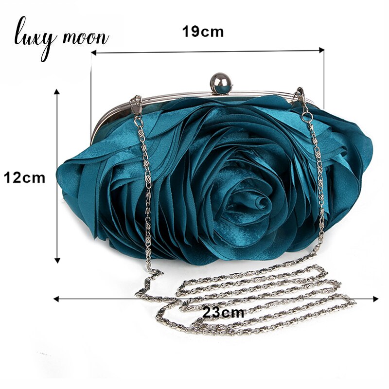 Hot Sale Evening Bag Flower Wedding Bags for Bride Purse and handbags Wedding Party day Clutches All Match Colorful Totes EB034