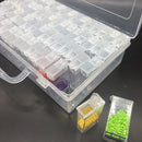 64/128/pcs Diamond Painting Tools Beads Container Rhinestone Diamond Embroidery Stone Storage Accessory Mosaic Convenience Box