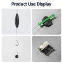 Linnhue Carp Fishing Accessories 18g Tungsten Mud Soft Lead Sinker Reused Tackle Heavy Tungsten Rig Terminal for Fishing Sinker