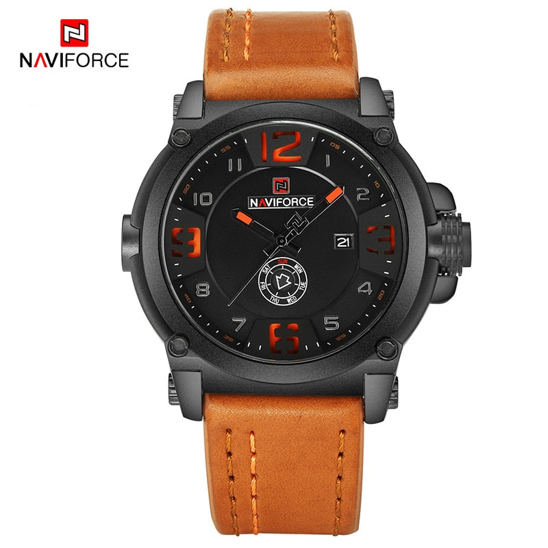 Top Brand Luxury NAVIFORCE Men Sports Watches Men&